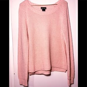 Wet Seal Pink Knit Sweater